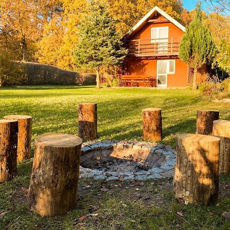 Rajska Cisza - Caloroczny Prywatny Domek W Lesie Nad Jeziorem - Sauna I Balia Krąg Exterior foto