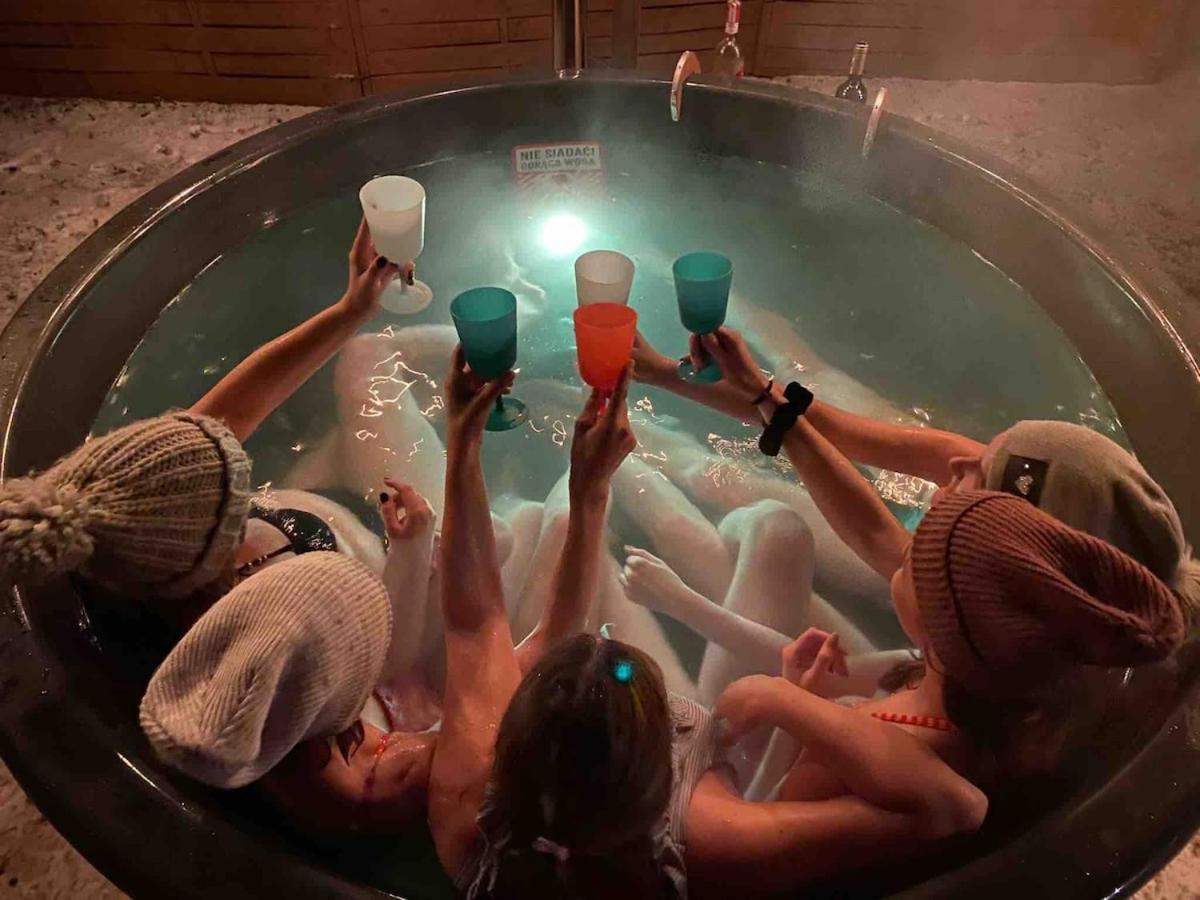 Rajska Cisza - Caloroczny Prywatny Domek W Lesie Nad Jeziorem - Sauna I Balia Krąg Exterior foto