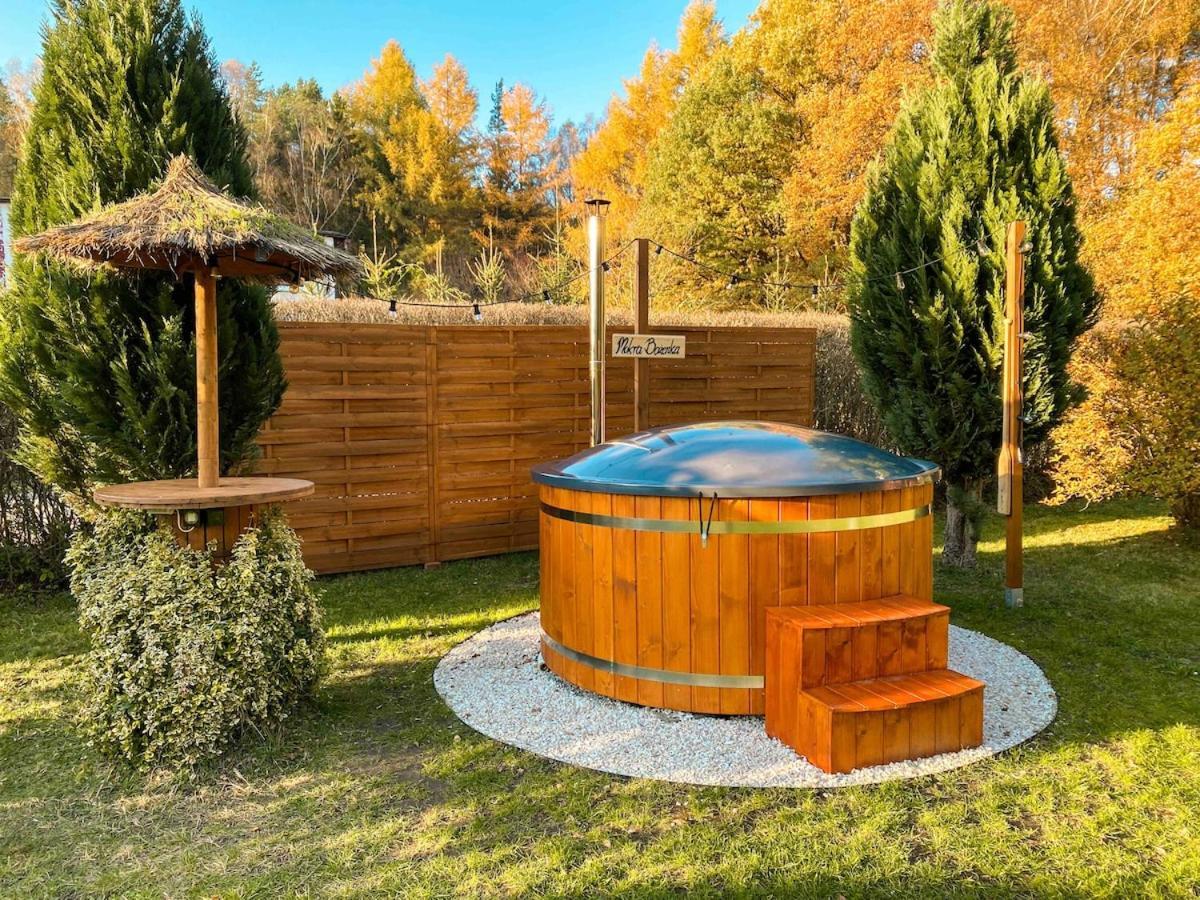 Rajska Cisza - Caloroczny Prywatny Domek W Lesie Nad Jeziorem - Sauna I Balia Krąg Exterior foto