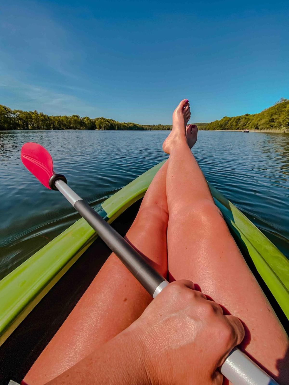 Rajska Cisza - Caloroczny Prywatny Domek W Lesie Nad Jeziorem - Sauna I Balia Krąg Exterior foto