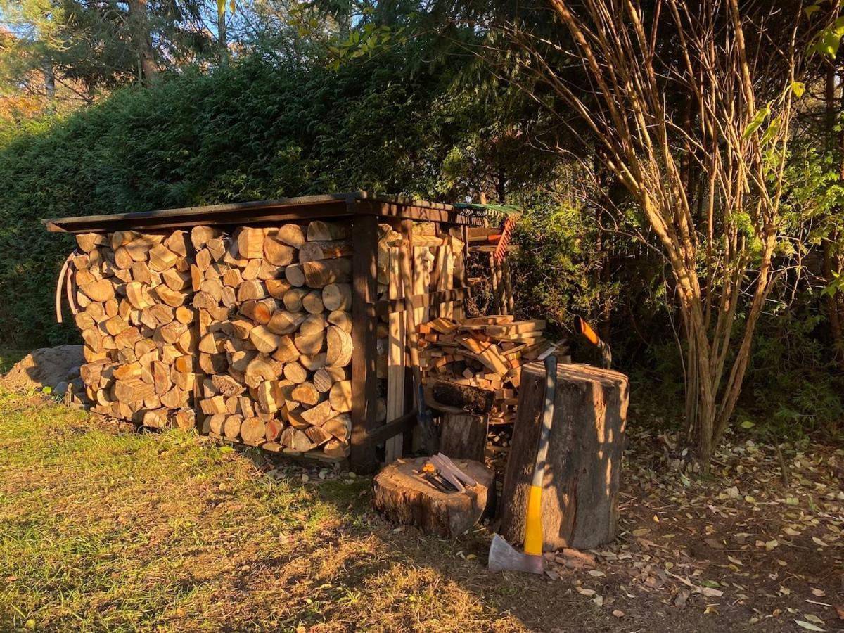 Rajska Cisza - Caloroczny Prywatny Domek W Lesie Nad Jeziorem - Sauna I Balia Krąg Exterior foto
