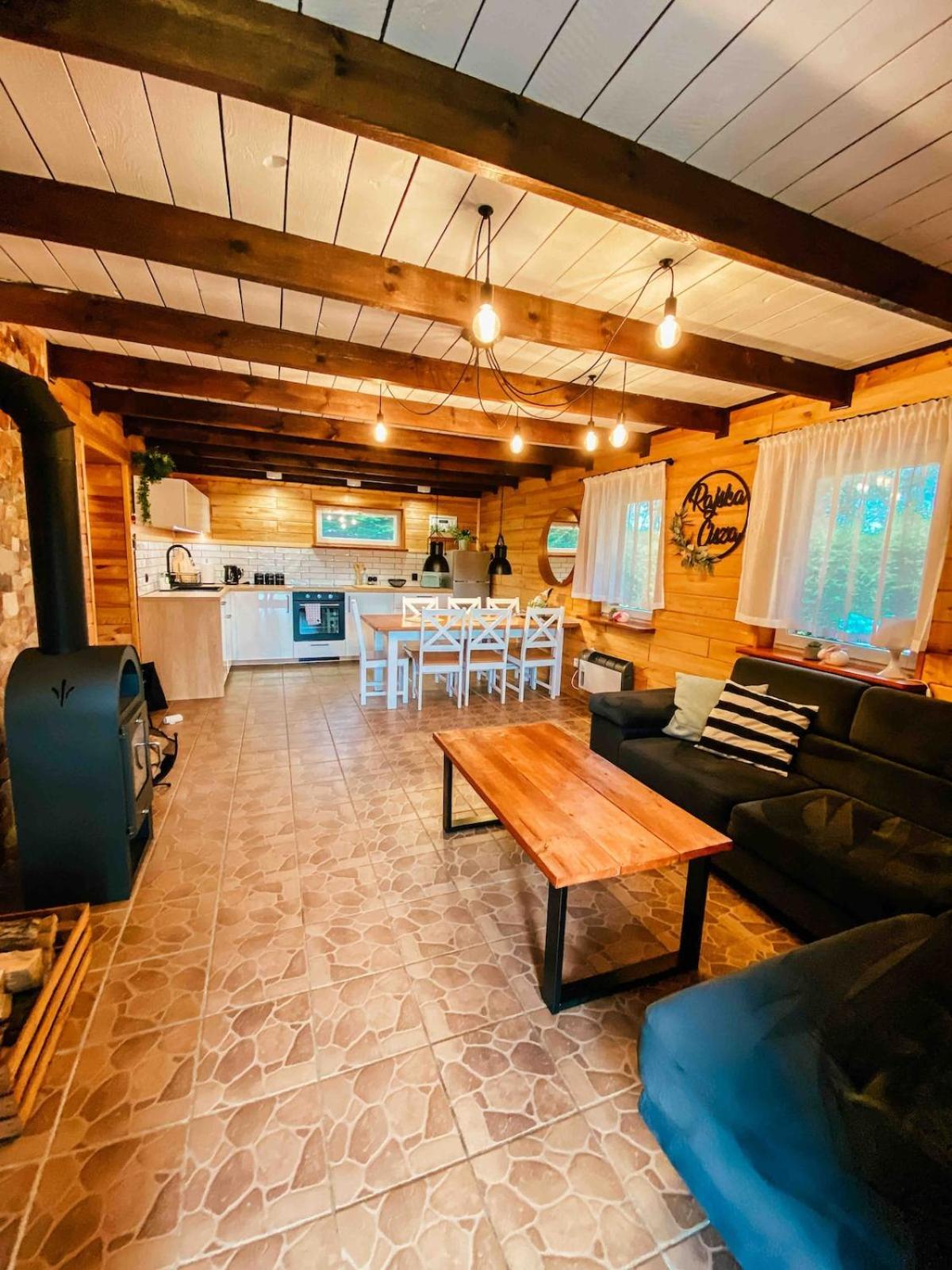 Rajska Cisza - Caloroczny Prywatny Domek W Lesie Nad Jeziorem - Sauna I Balia Krąg Exterior foto