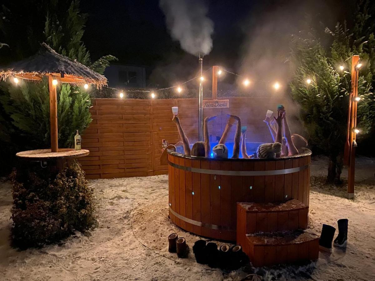 Rajska Cisza - Caloroczny Prywatny Domek W Lesie Nad Jeziorem - Sauna I Balia Krąg Exterior foto