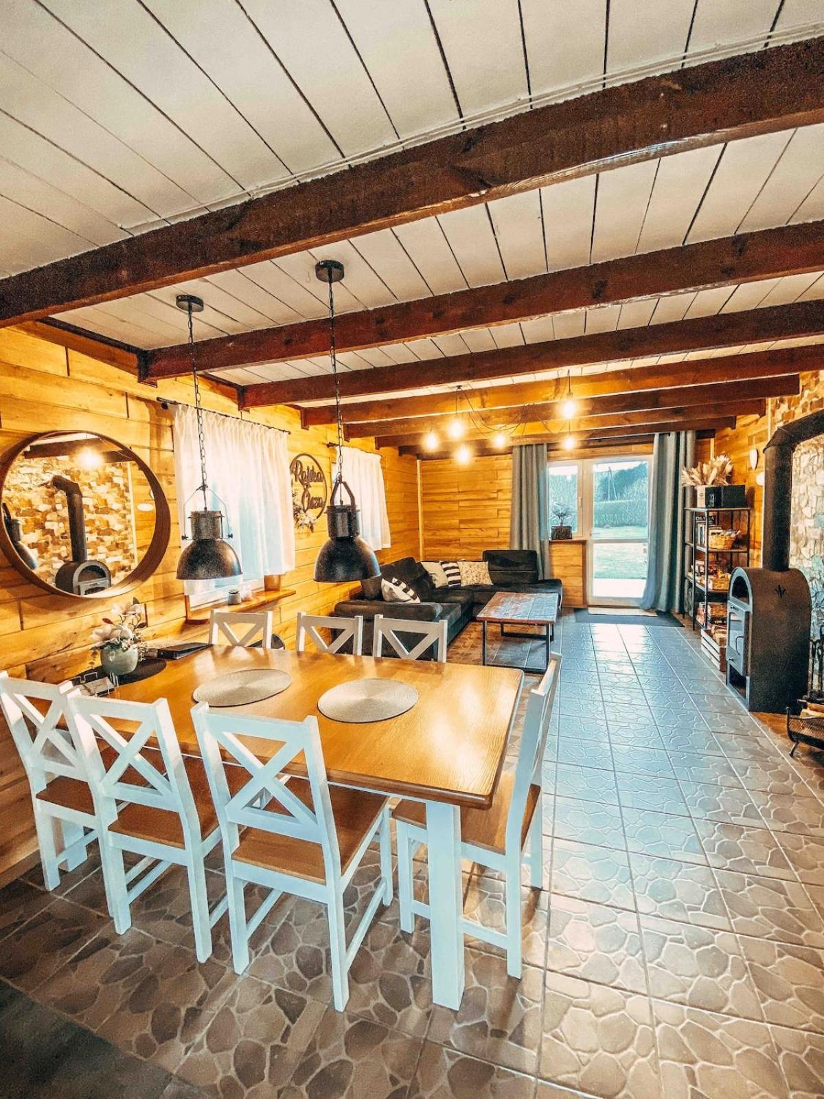 Rajska Cisza - Caloroczny Prywatny Domek W Lesie Nad Jeziorem - Sauna I Balia Krąg Exterior foto