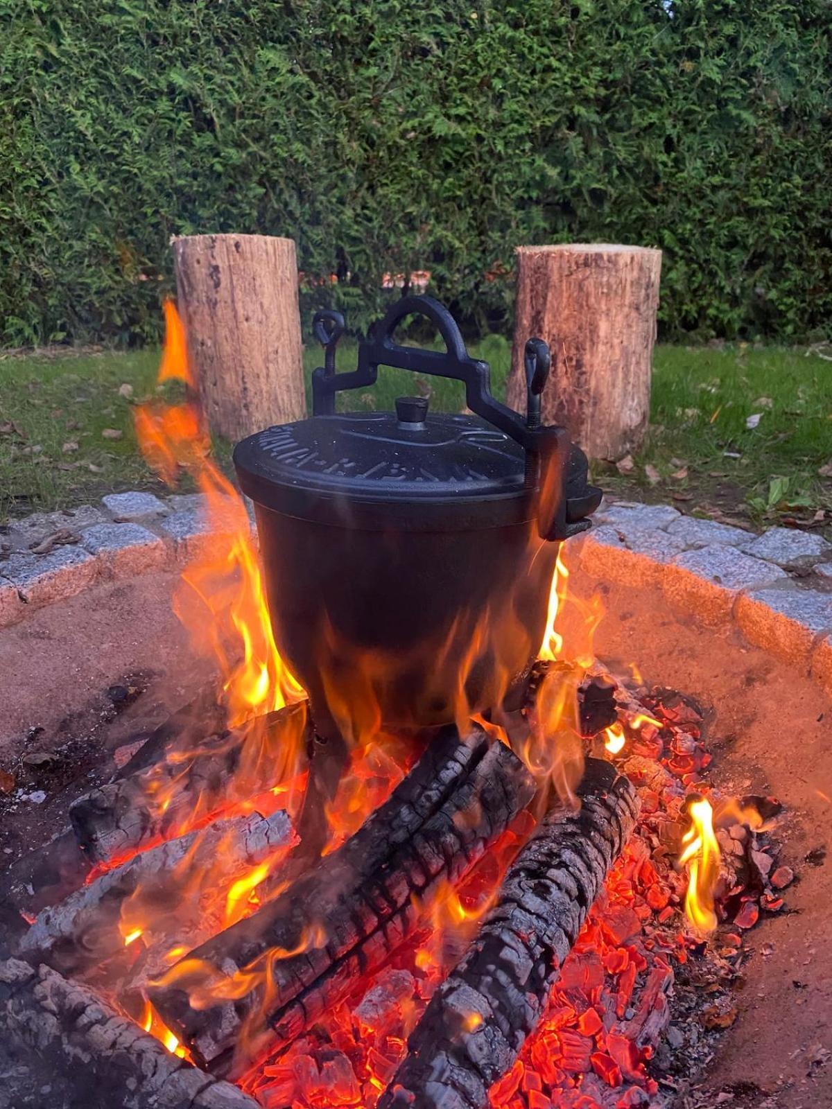 Rajska Cisza - Caloroczny Prywatny Domek W Lesie Nad Jeziorem - Sauna I Balia Krąg Exterior foto